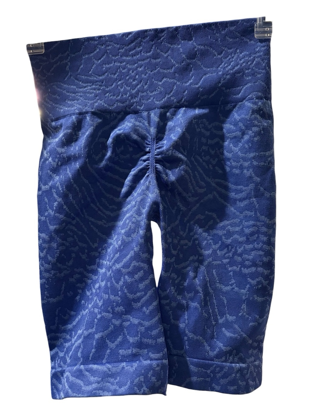 Gymshark Women’s Royal Blue Seamless High-Rise Bike Shorts - Picture 4 of 7